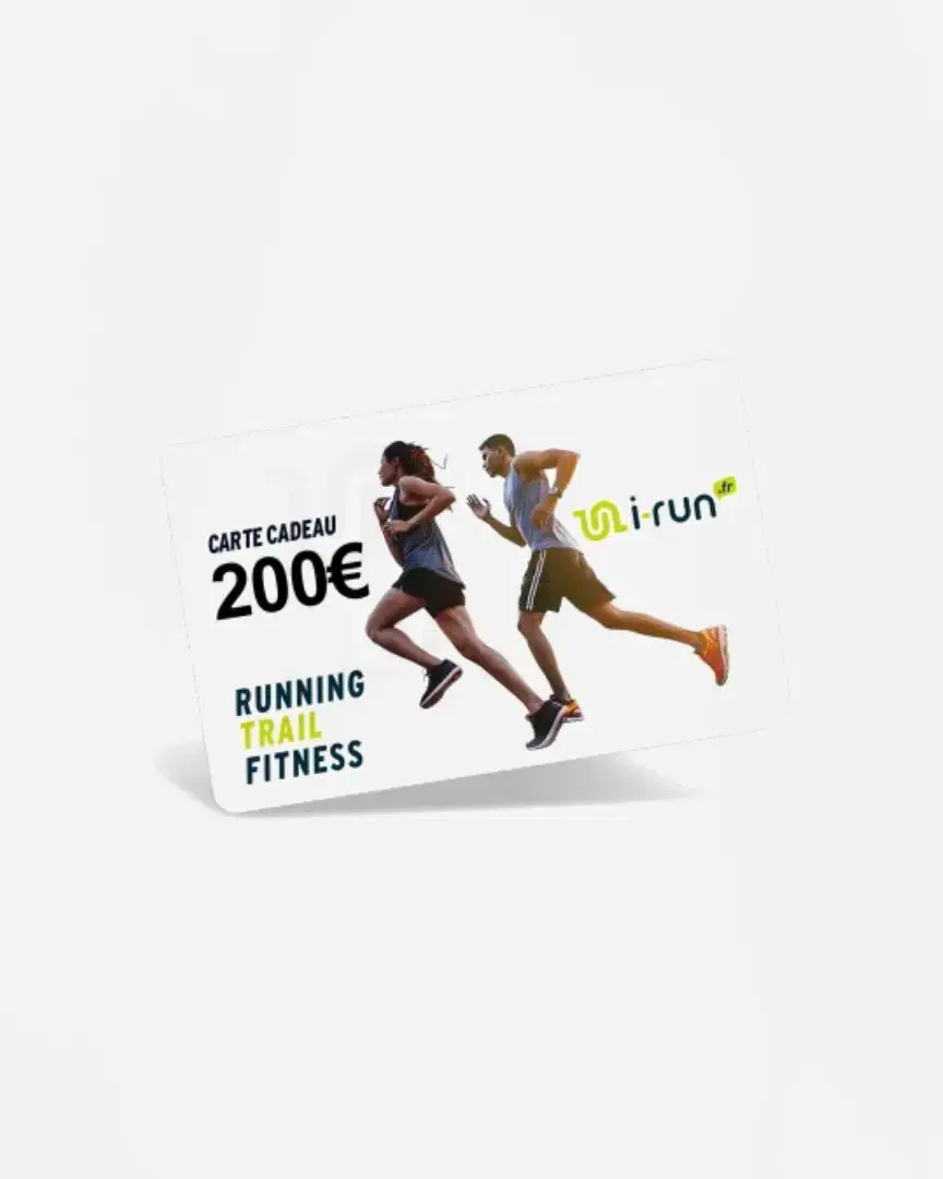 Carte cadeau i-Run.fr 200€ - Unisex (6) au meilleur prix !