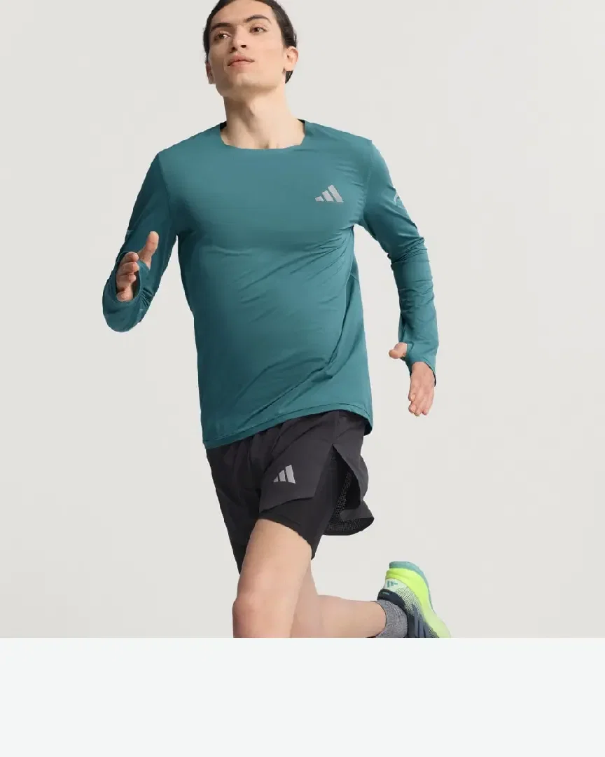 adi365 adidas running climacool+ longsleeve Homme