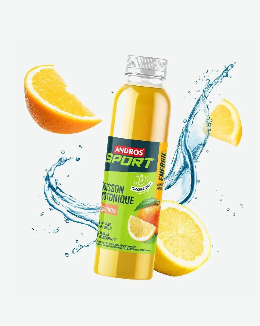 Andros Boisson Isotonique Agrumes 330 Ml