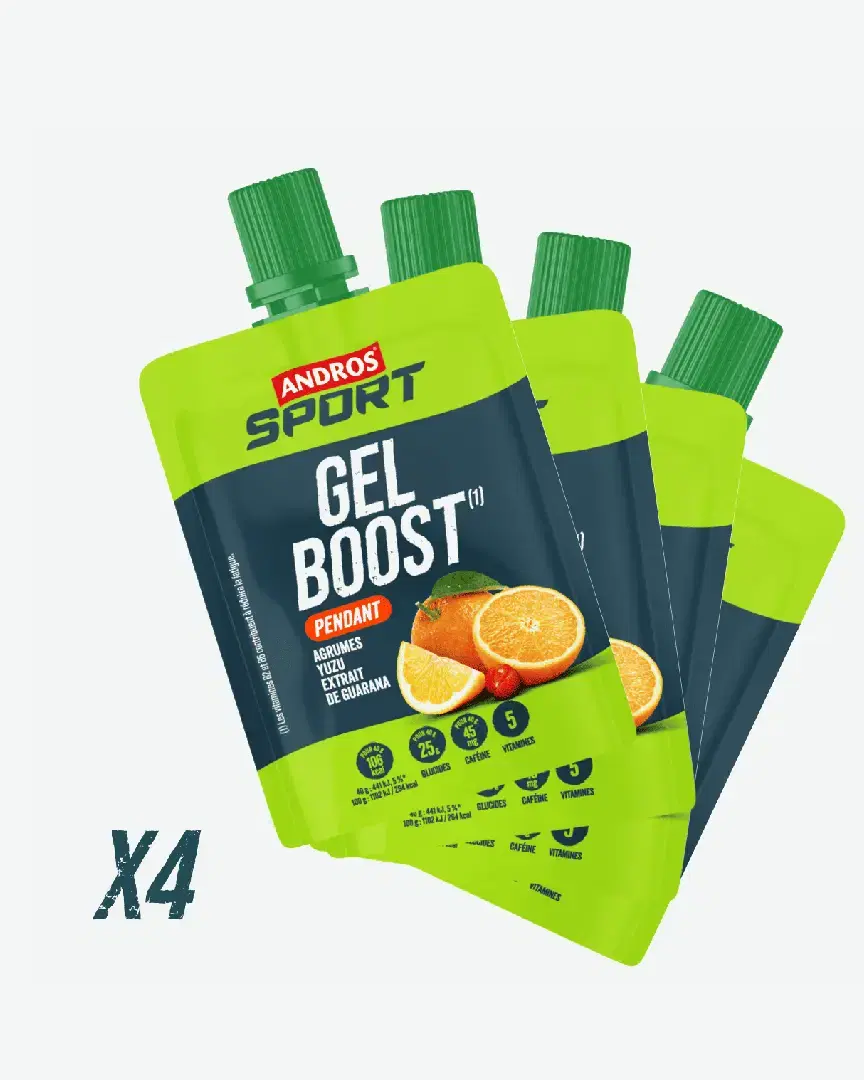 Andros Gel Boost Agrumes Et Extrait De Guarana 40G - Unisex (17) au meilleur prix !