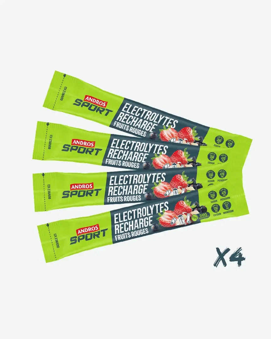 Andros Stick Electrolytes Recharge Fruits Rouges 25G