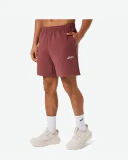 asics logo fleece 7in short Homme – 3/7
