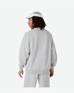 asics logo fleece crew-neck top Homme – 2/8