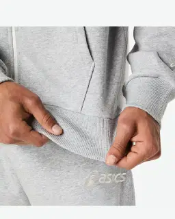 asics logo fleece full zip hoodie Homme – 6/9