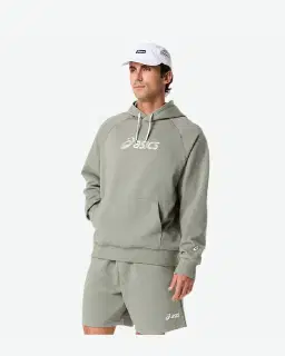 asics logo fleece hoodie Homme – 3/8