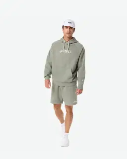 asics logo fleece hoodie Homme – 7/8