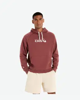 asics logo fleece hoodie Homme – 1/7