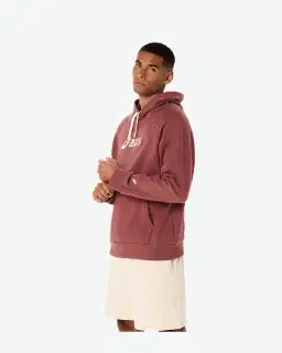 asics logo fleece hoodie Homme – 3/7