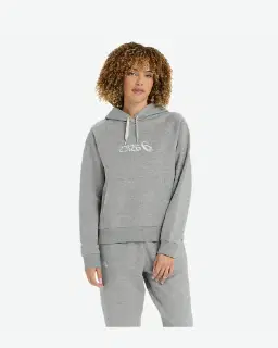 asics logo fleece pullover hoodie Femme – 1/7