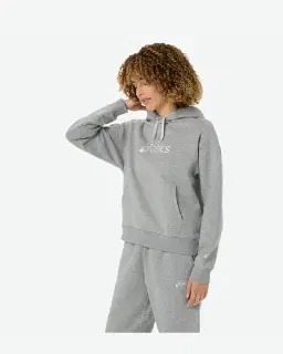 asics logo fleece pullover hoodie Femme – 3/7