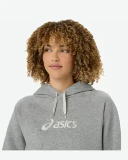 asics logo fleece pullover hoodie Femme – 4/7