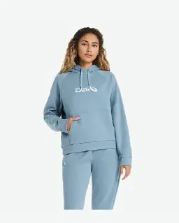 asics logo fleece pullover hoodie Femme – 1/8