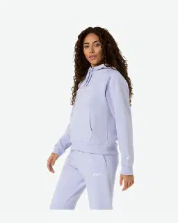 asics logo fleece pullover hoodie Femme – 3/9
