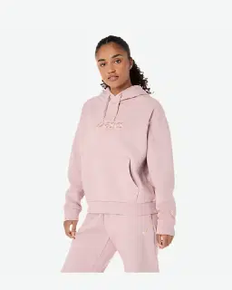 asics logo fleece pullover hoodie Femme – 3/8