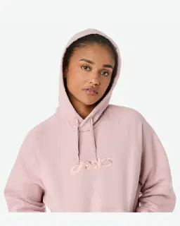 asics logo fleece pullover hoodie Femme – 6/8