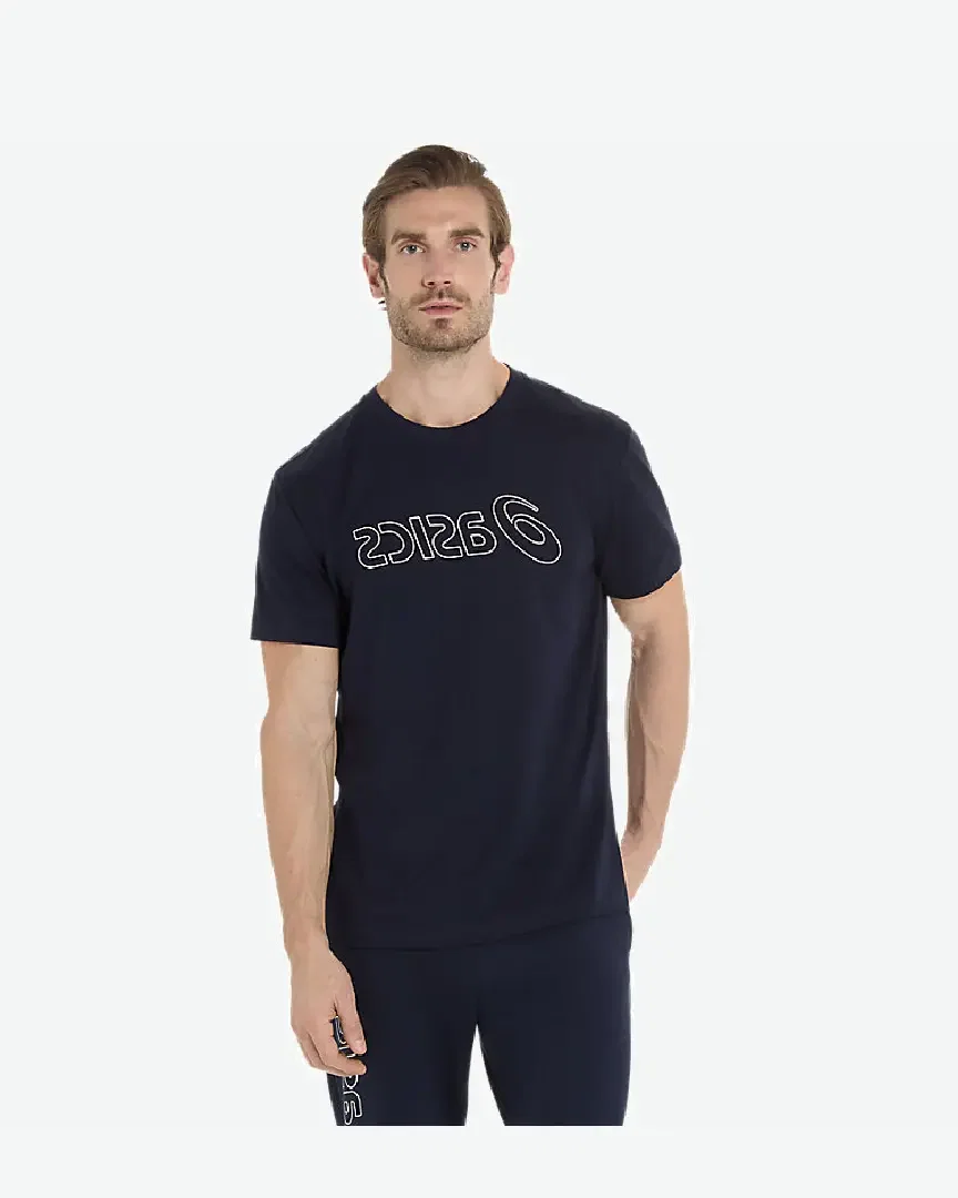 asics logo ss tee Homme