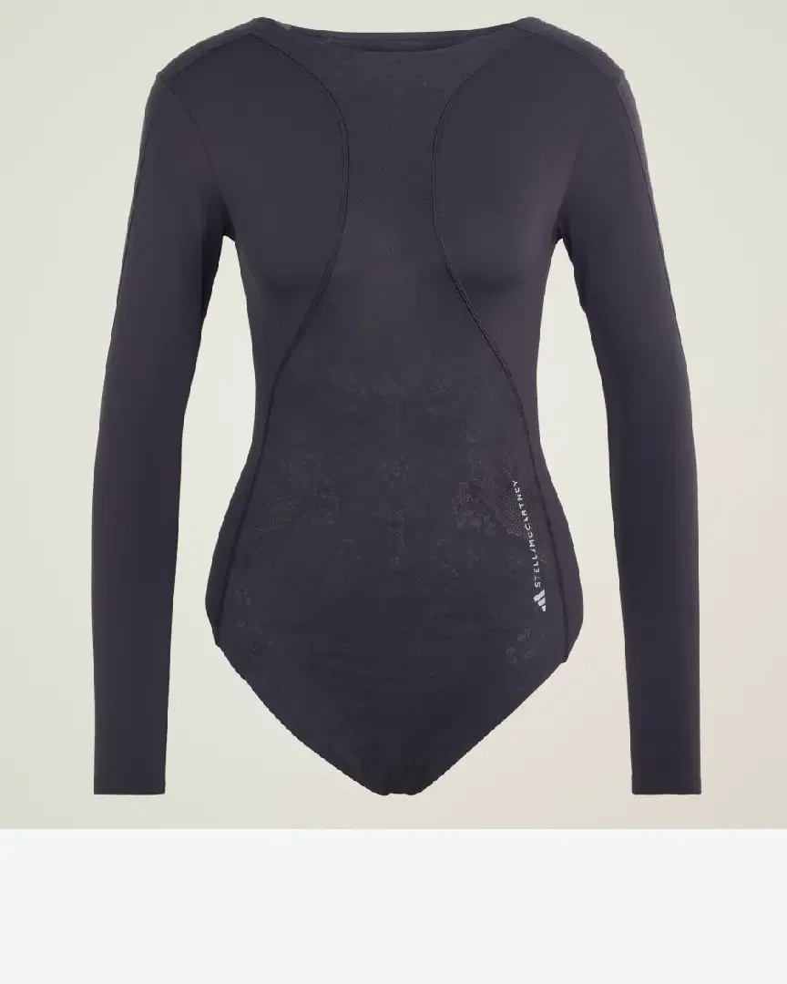 body de running floral dentelle adidas by stella mccartney Femme