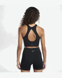 Brassière à col montant, maintien léger et doublure légère Nike One Twist Femme – 2/4