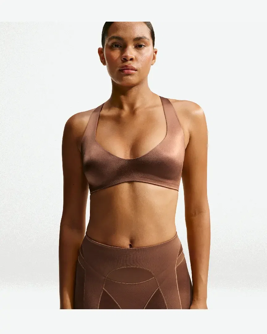 Brassière À Décolleté Plongeant Nikeskims Satin Shine W