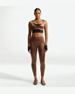 Brassière à décolleté plongeant NikeSKIMS Satin Shine Femme – 4/4