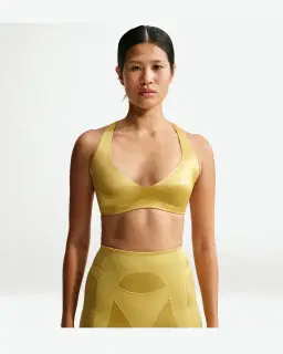 Brassière à décolleté plongeant NikeSKIMS Satin Shine Femme – 1/4