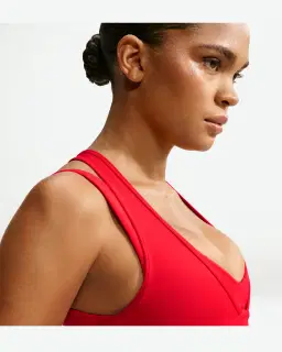 Brassière à double épaisseur et décolleté plongeant NikeSKIMS Matte Femme – 3/4