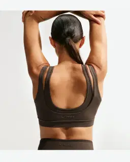 Brassière à encolure dégagée et double bretelle NikeSKIMS Matte Femme – 2/4