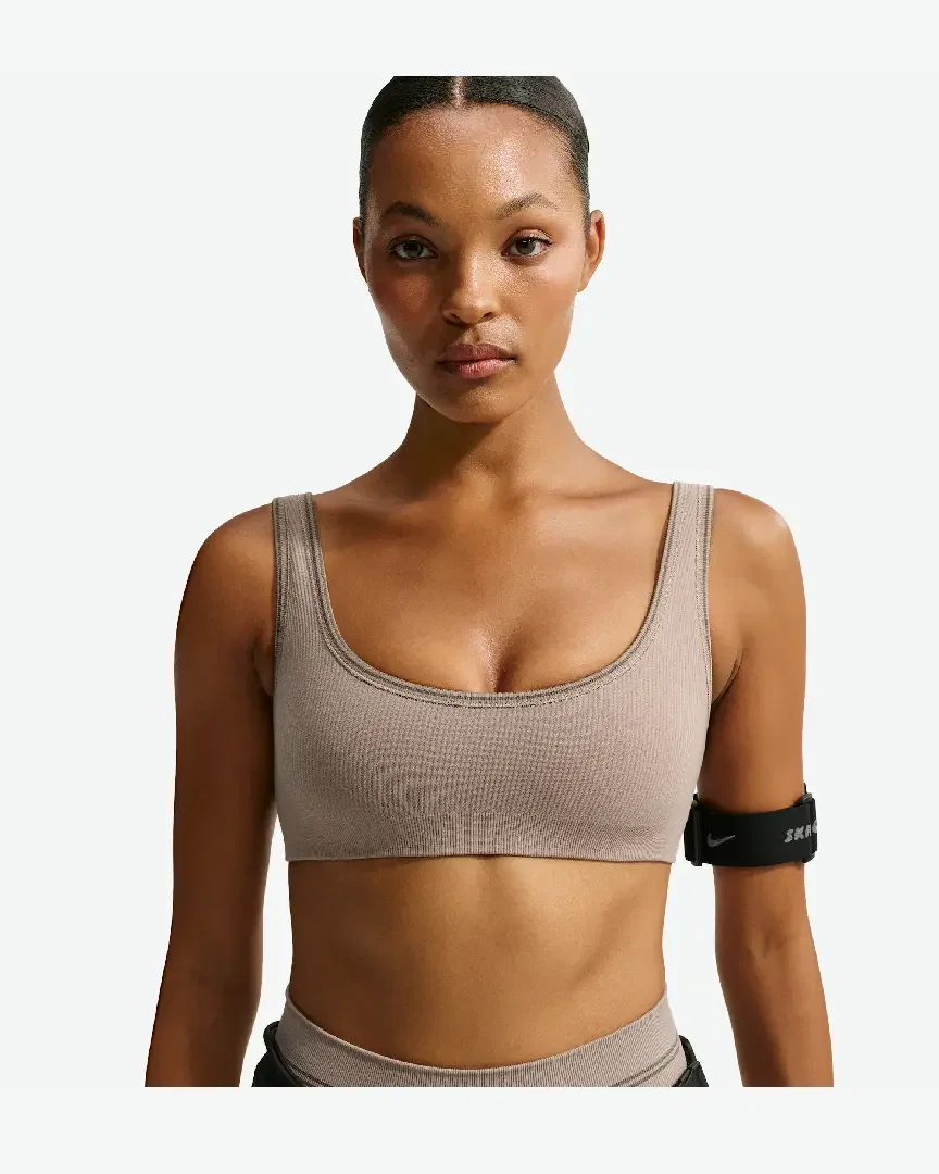Brassière À Encolure Dégagée Nikeskims Ribbed Seamless W