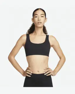 Brassière à maintien léger avec doublure légère et encolure en U Nike Alate All U Femme – 1/4