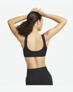 Brassière à maintien léger avec doublure légère et encolure en U Nike Alate All U Femme – 2/4