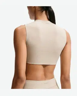 Brassière à maintien normal et col montant NikeSKIMS Studio Stretch Femme – 2/4
