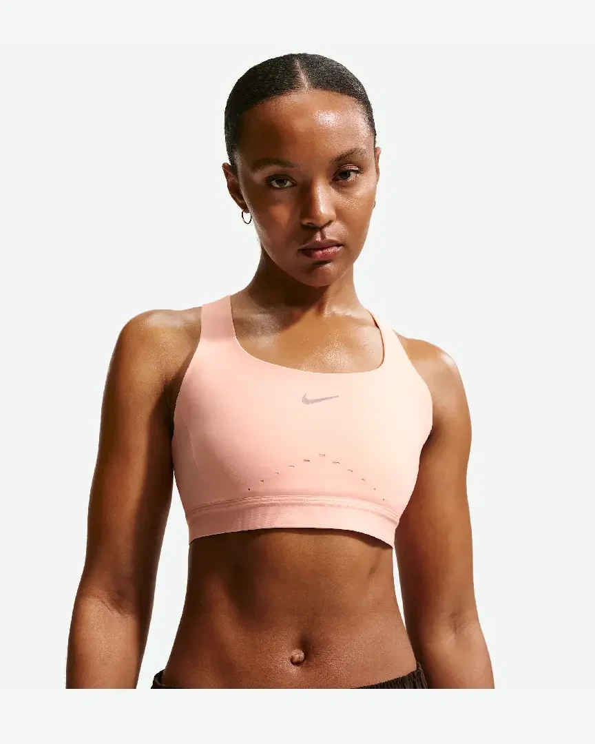 Brassière à maintien supérieur avec doublure légère Nike Swift Femme