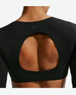 Brassière à manches longues rembourrée à maintien léger Nike Zenvy Femme – 2/4