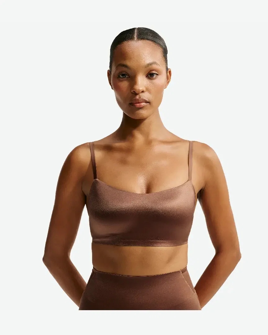 Brassière Caraco À Encolure Dégagée Nikeskims Satin Shine W