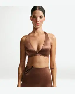 Brassière dos nu NikeSKIMS Satin Shine Femme – 1/4