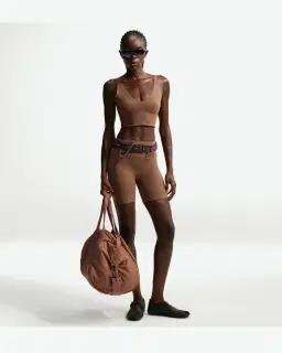 Brassière longue à col en V NikeSKIMS Matte Femme – 4/4