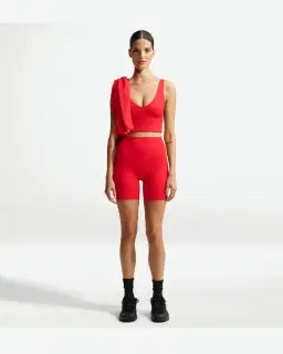 Brassière longue à col en V NikeSKIMS Matte Femme – 4/4