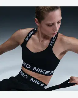 Brassière non rembourrée à maintien léger Nike Pro Femme – 3/4