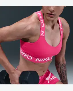 Brassière non rembourrée à maintien léger Nike Pro Femme – 3/4