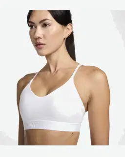 Brassière réglable rembourrée à maintien léger Nike Indy Femme – 3/4