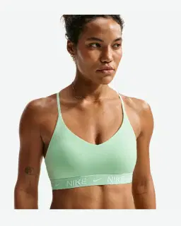 Brassière réglable rembourrée à maintien léger Nike Indy Femme – 1/4