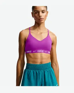 Brassière réglable rembourrée à maintien léger Nike Indy Femme – 1/4
