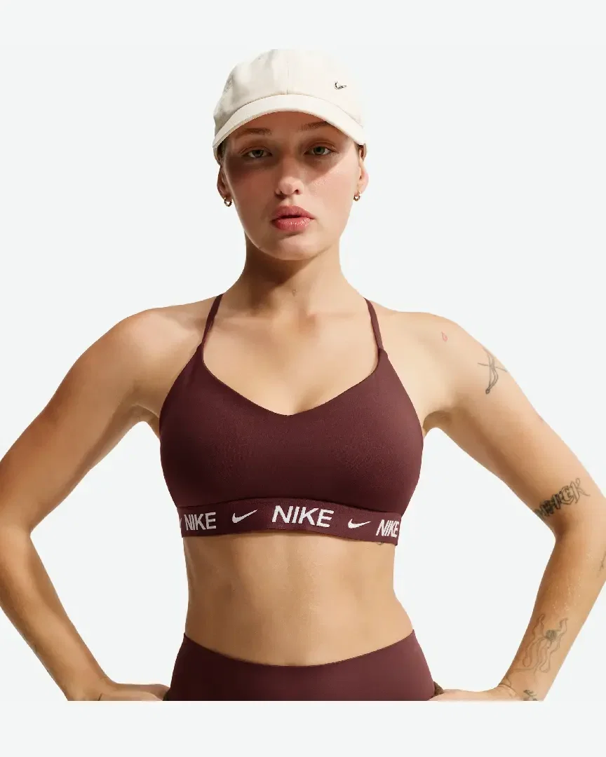 Brassière Réglable Rembourrée À Maintien Léger Nike Indy W