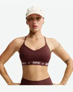 Brassière réglable rembourrée à maintien léger Nike Indy Femme – 1/4