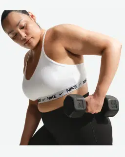 Brassière réglable rembourrée à maintien léger Nike Indy Femme – 3/4
