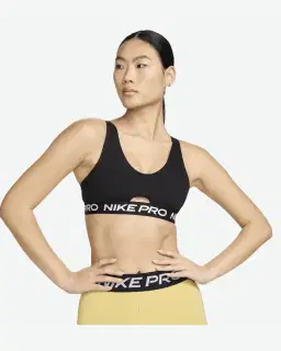 Brassière rembourrée à maintien normal Nike Pro Indy Plunge Femme – 1/4