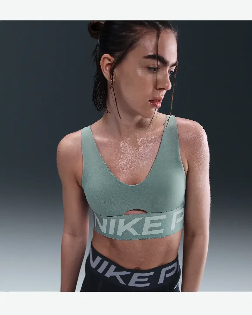 Brassière Rembourrée À Maintien Normal Nike Pro Indy Plunge W