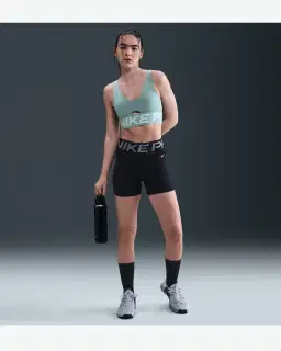 Brassière rembourrée à maintien normal Nike Pro Indy Plunge Femme – 4/4