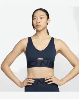 Brassière rembourrée à maintien normal Nike Pro Indy Plunge Femme – 1/4