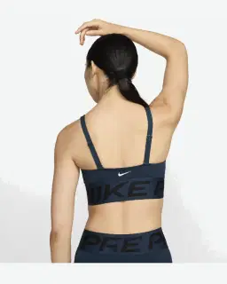Brassière rembourrée à maintien normal Nike Pro Indy Plunge Femme – 2/4